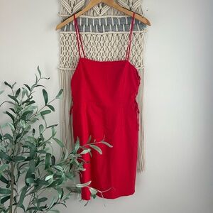 Zara Red Dress Mini Dress